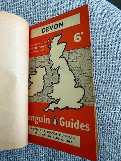 1939*1st* Devon (The Penguin Guides) L. Russell Muirhead (F. L. & E. A. Loveridge (Penguin Books) - Honeyburn Books (UK)