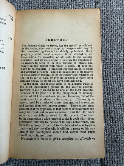 1939*1st* Devon (The Penguin Guides) L. Russell Muirhead (F. L. & E. A. Loveridge (Penguin Books) - Honeyburn Books (UK)