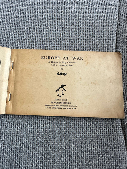 1941 Europe At War - Low (Penguin Special)