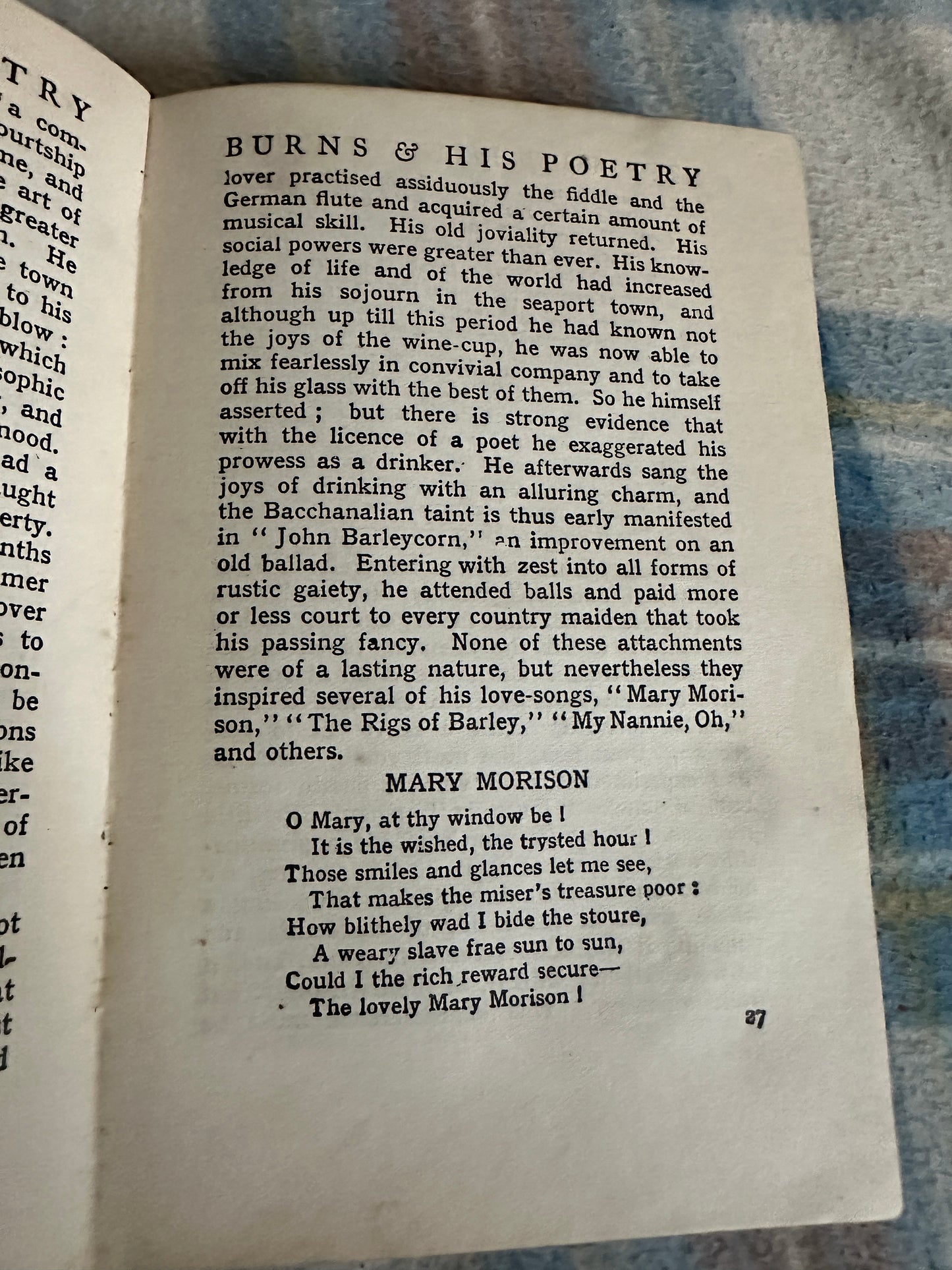 1930 Marlowe, Burns & Byron & Their Poetry - John H. Ingram/ H. A. Kellow/ William Dick(George G. Harrap Publisher)