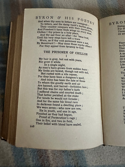 1930 Marlowe, Burns & Byron & Their Poetry - John H. Ingram/ H. A. Kellow/ William Dick(George G. Harrap Publisher)