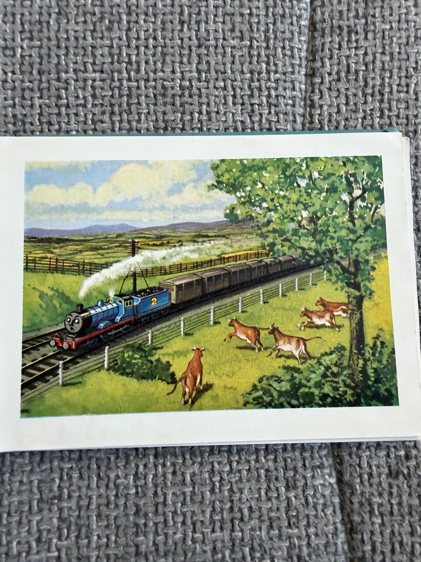 1954*1st* Edward The Blue Engine - The Rev. W. Awdry (C. Reginald Dalby illustrated) Edmund Ward (Publishers) Ltd. - Honeyburn Books (UK)