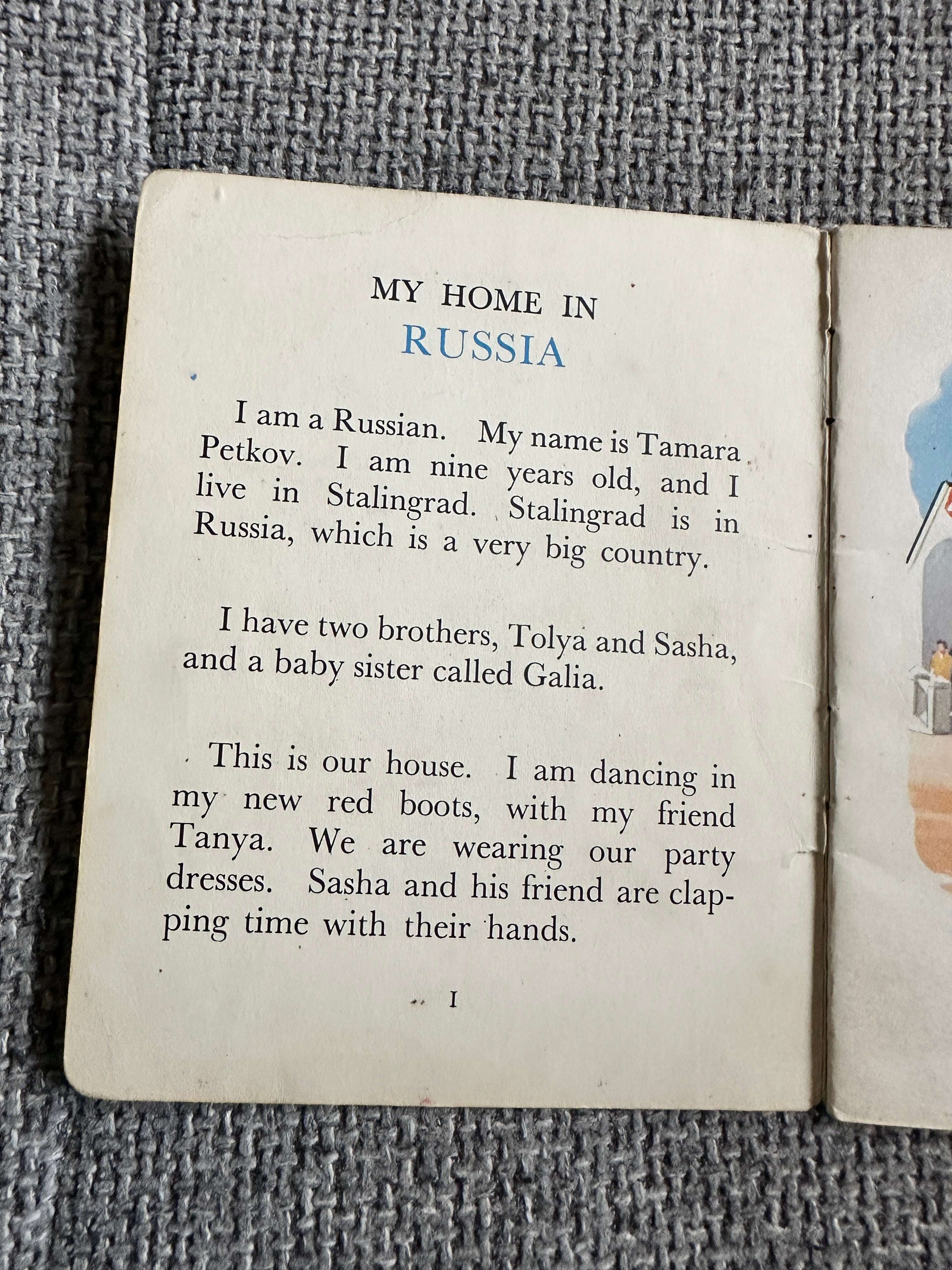 1959 My Home In Russia 🇷🇺 (No15) Isabel Crombie (Longmans)