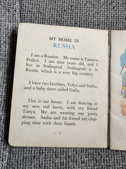 1959 My Home In Russia 🇷🇺 (No15) Isabel Crombie (Longmans)