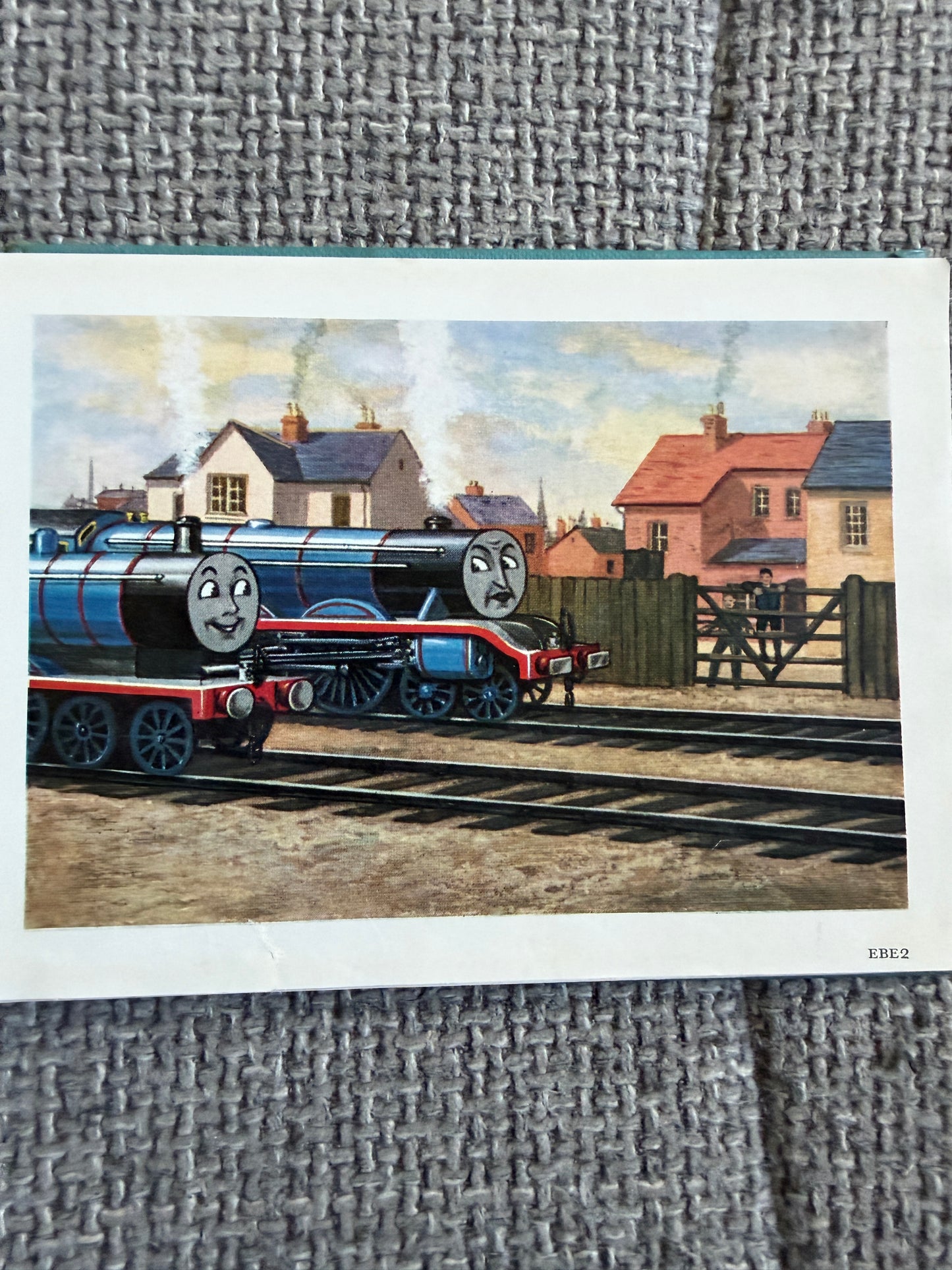 1954*1st* Edward The Blue Engine - The Rev. W. Awdry (C. Reginald Dalby illustrated) Edmund Ward (Publishers) Ltd. - Honeyburn Books (UK)