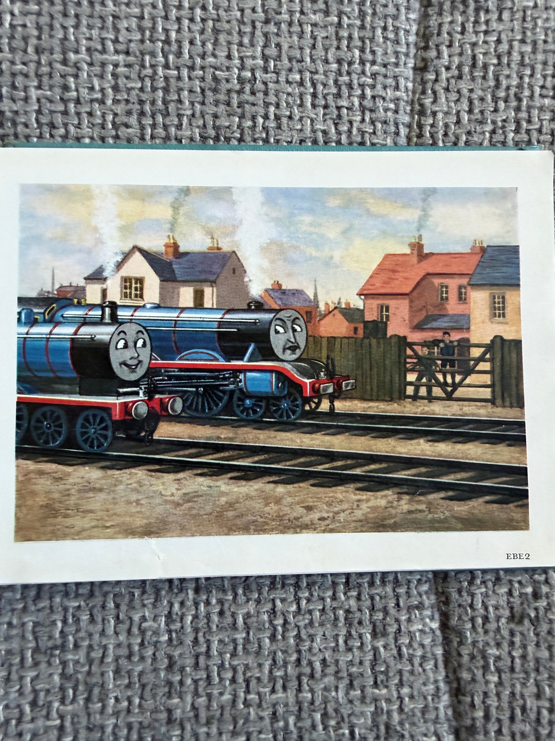 1954*1st* Edward The Blue Engine - The Rev. W. Awdry (C. Reginald Dalby illustrated) Edmund Ward (Publishers) Ltd. - Honeyburn Books (UK)