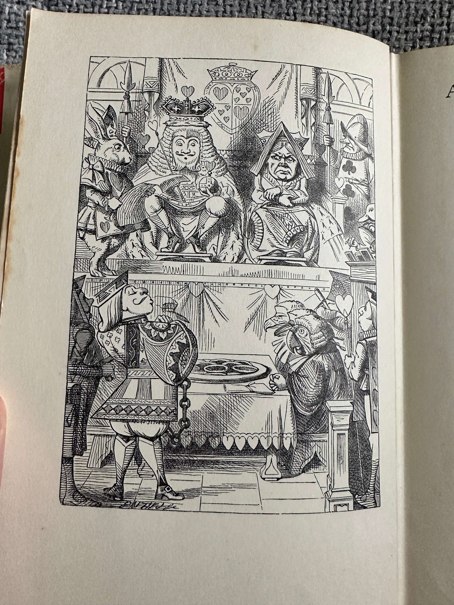 1965 Alice’s Adventures In Wonderland - Lewis Carroll (John Tenniel Illust) MacMillan & Co Ltd