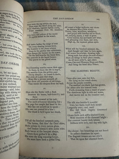 1889 The Works Of Alfred Lord Tennyson(MacMillan)