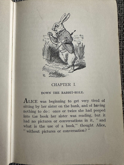 1965 Alice’s Adventures In Wonderland - Lewis Carroll (John Tenniel Illust) MacMillan & Co Ltd