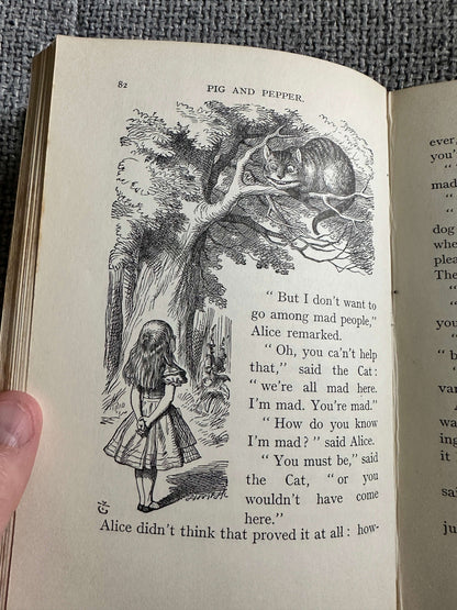 1965 Alice’s Adventures In Wonderland - Lewis Carroll (John Tenniel Illust) MacMillan & Co Ltd