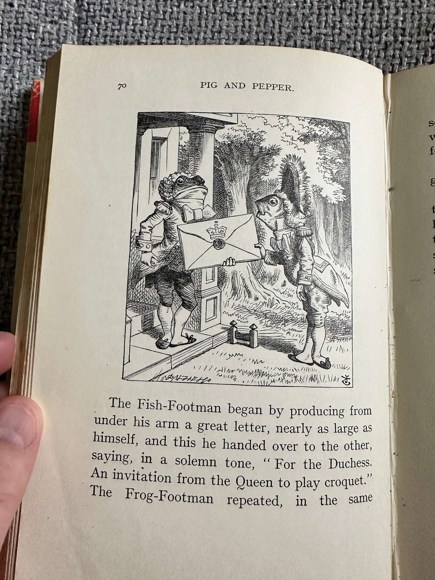 1965 Alice’s Adventures In Wonderland - Lewis Carroll (John Tenniel Illust) MacMillan & Co Ltd