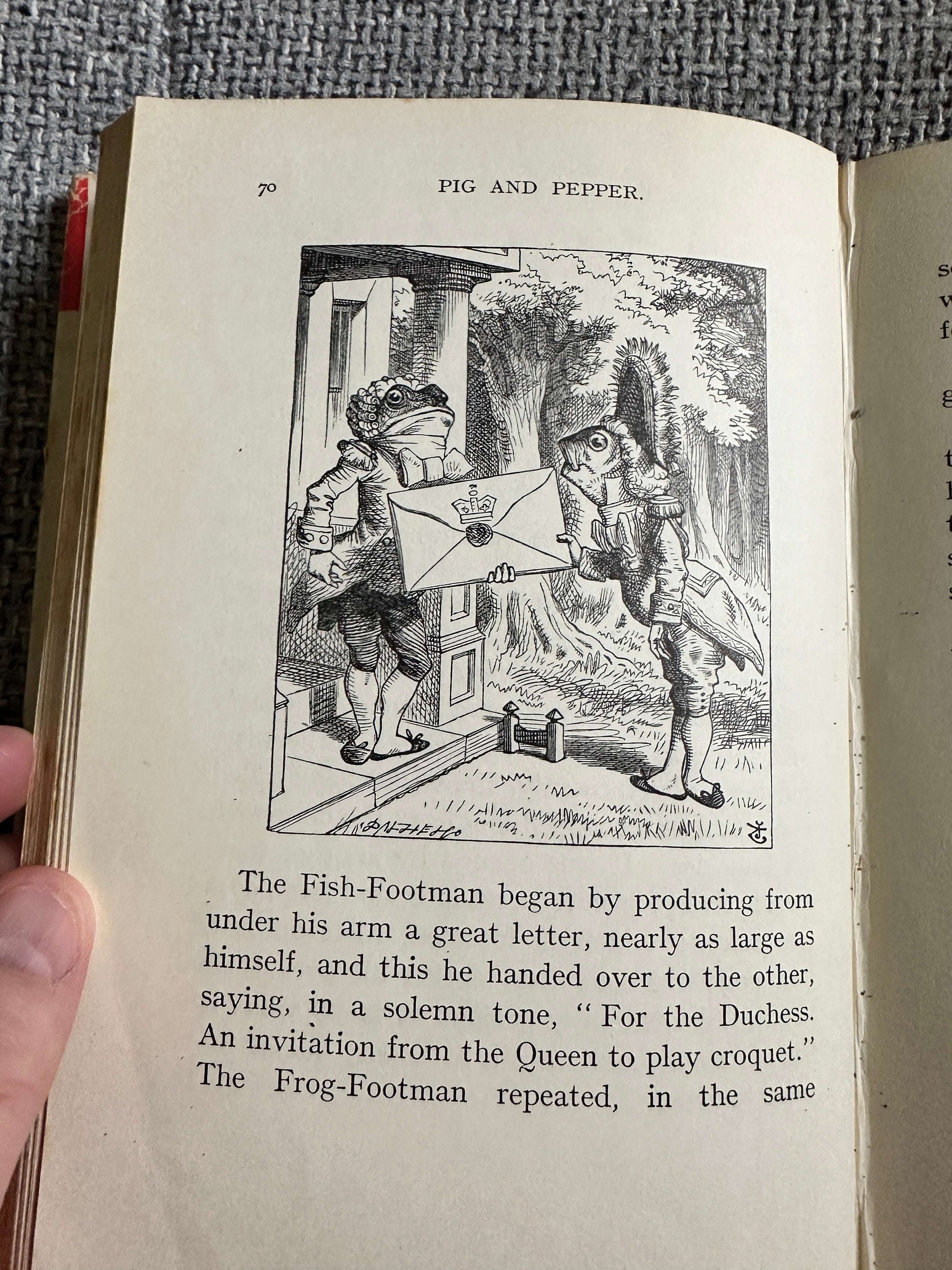 1965 Alice’s Adventures In Wonderland - Lewis Carroll (John Tenniel Illust) MacMillan & Co Ltd