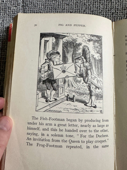 1965 Alice’s Adventures In Wonderland - Lewis Carroll (John Tenniel Illust) MacMillan & Co Ltd