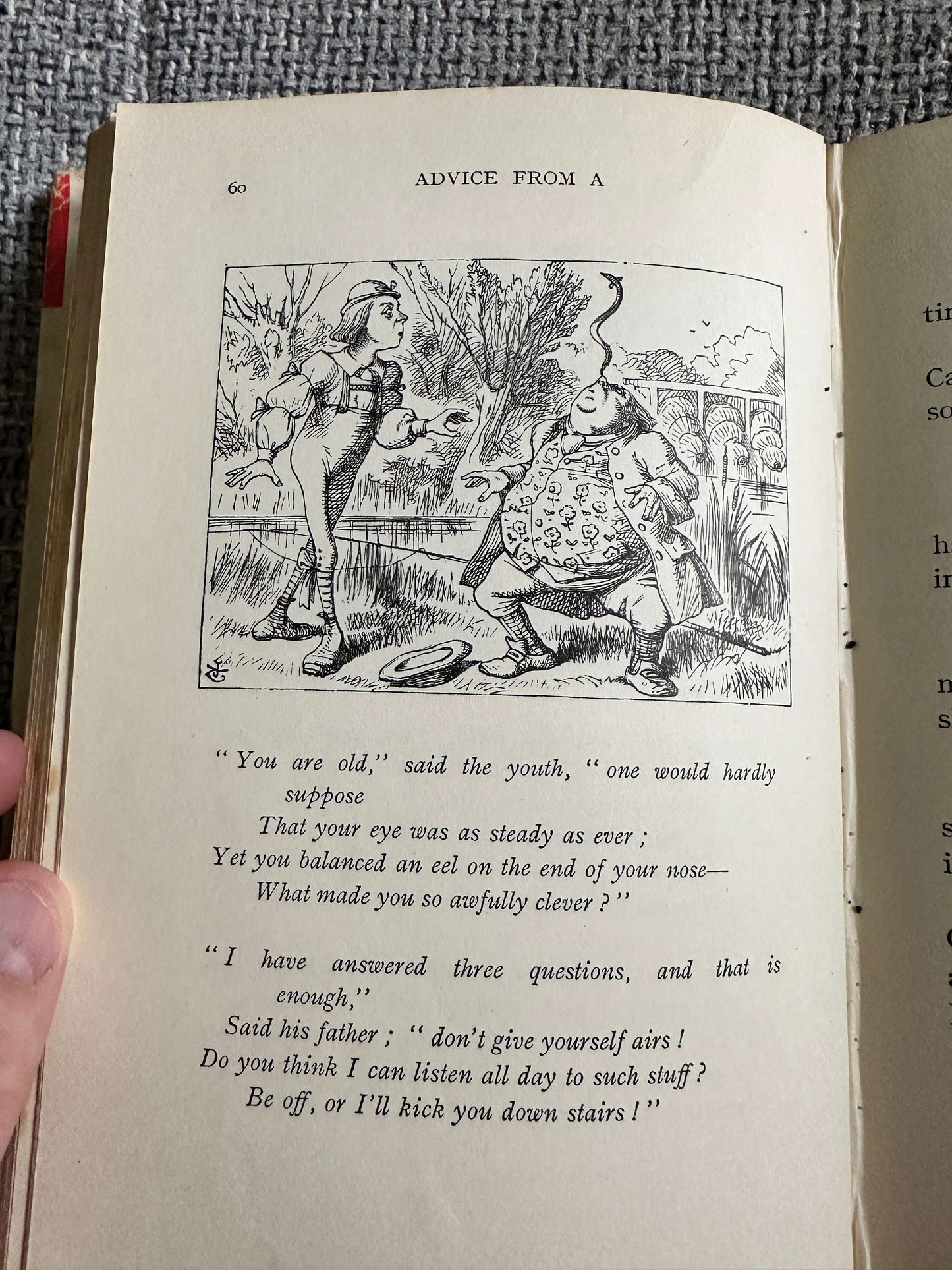 1965 Alice’s Adventures In Wonderland - Lewis Carroll (John Tenniel Illust) MacMillan & Co Ltd