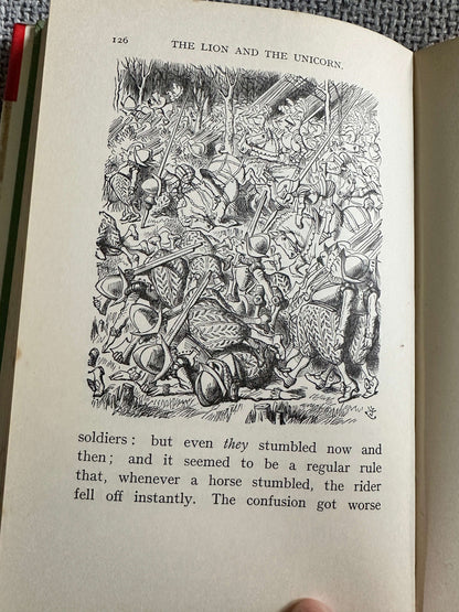 1962 Through The Looking Glass & What Alice Found There - Lewis Carroll (John Tenniel Illust) MacMillan & Co Ltd.
