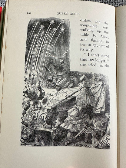 1962 Through The Looking Glass & What Alice Found There - Lewis Carroll (John Tenniel Illust) MacMillan & Co Ltd.