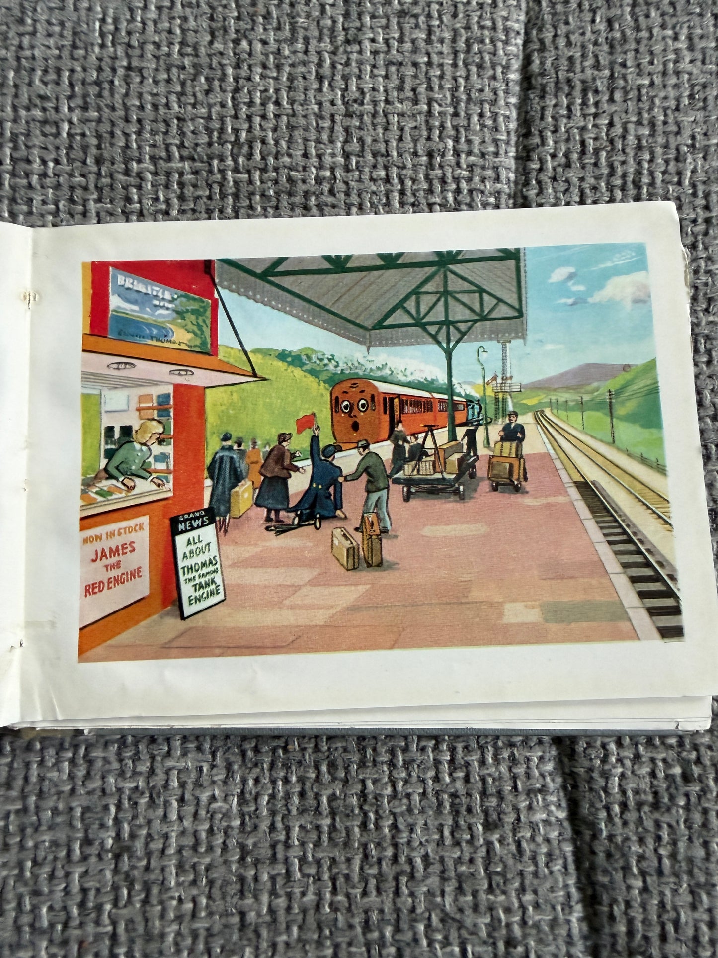 1952 Tank Engine Thomas Again - The Rev W. Awdry (C. Reginald Dalby illustrator) Edmund Ward - Honeyburn Books (UK)