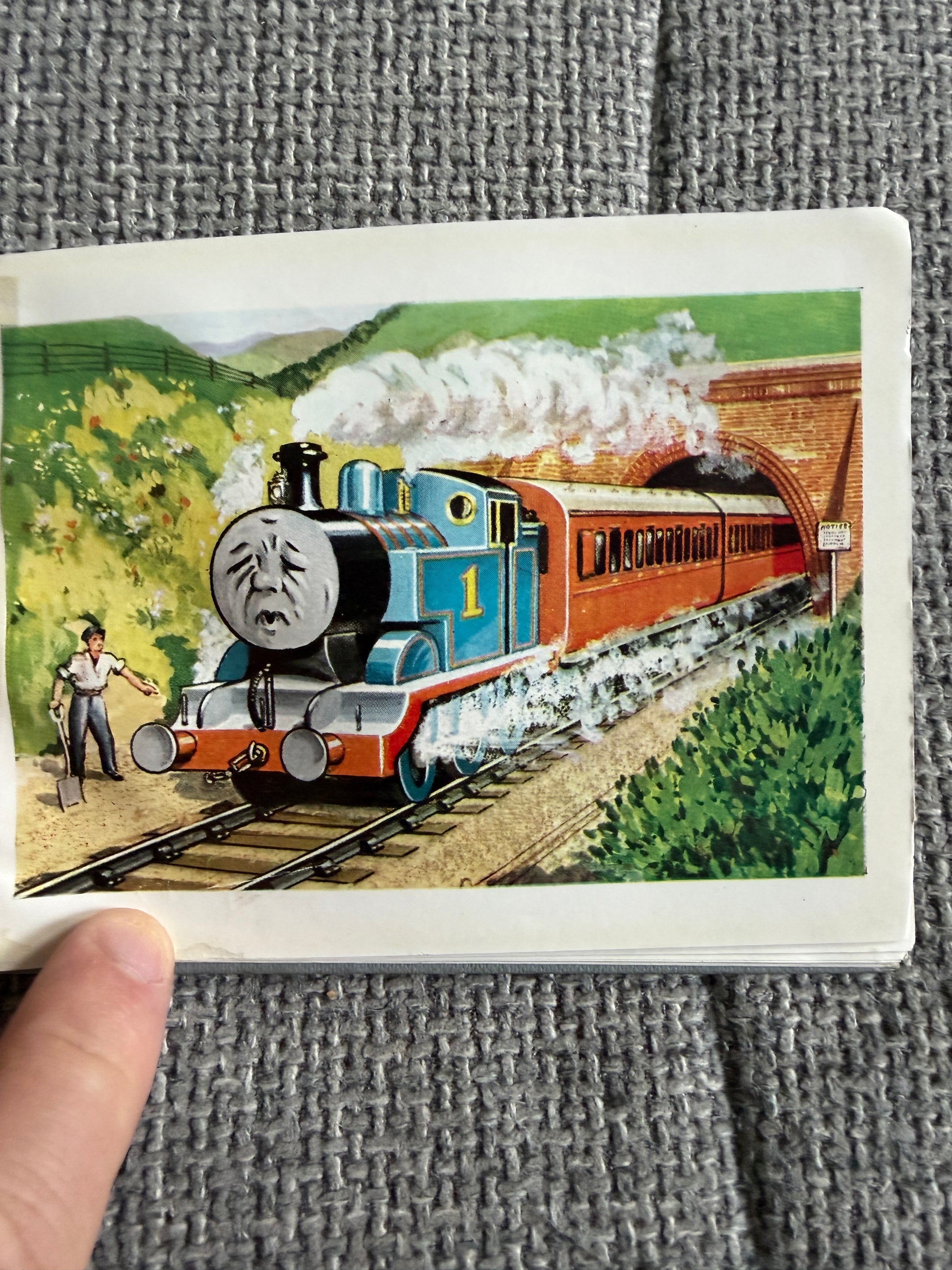 1952 Tank Engine Thomas Again - The Rev W. Awdry (C. Reginald Dalby illustrator) Edmund Ward - Honeyburn Books (UK)