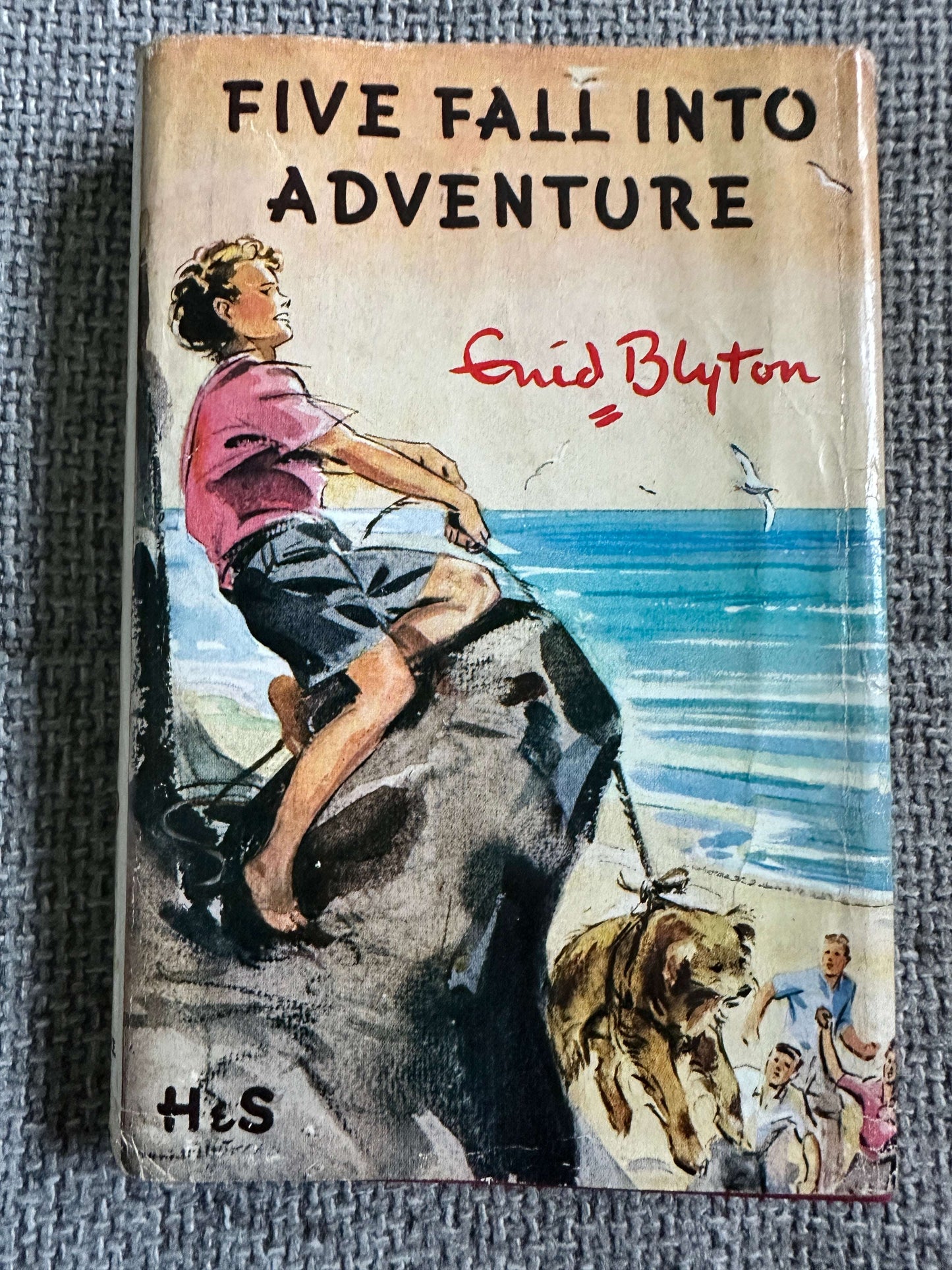 1968 Five Fall Into Adventure - Enid Blyton (Eileen Soper Illust) Brockhampton Press