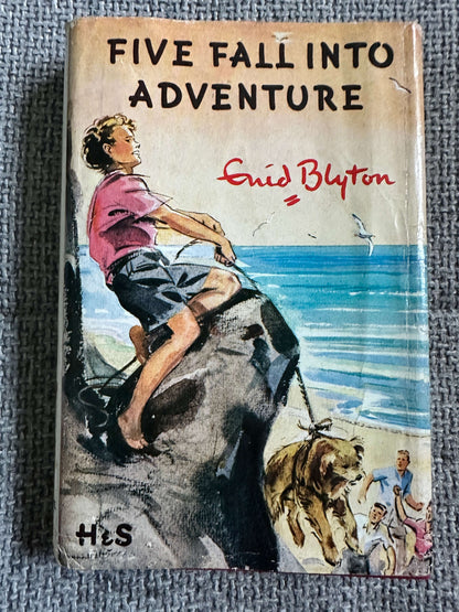 1968 Five Fall Into Adventure - Enid Blyton (Eileen Soper Illust) Brockhampton Press
