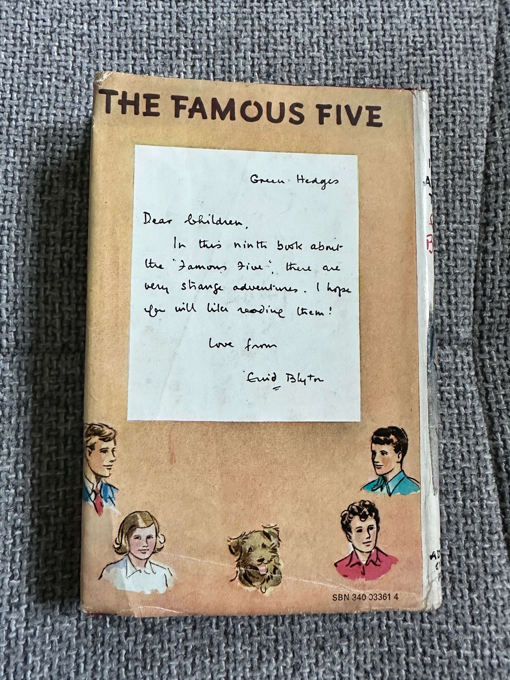 1968 Five Fall Into Adventure - Enid Blyton (Eileen Soper Illust) Brockhampton Press