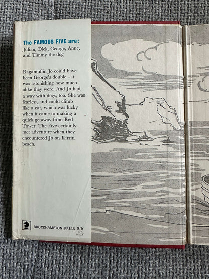 1968 Five Fall Into Adventure - Enid Blyton (Eileen Soper Illust) Brockhampton Press
