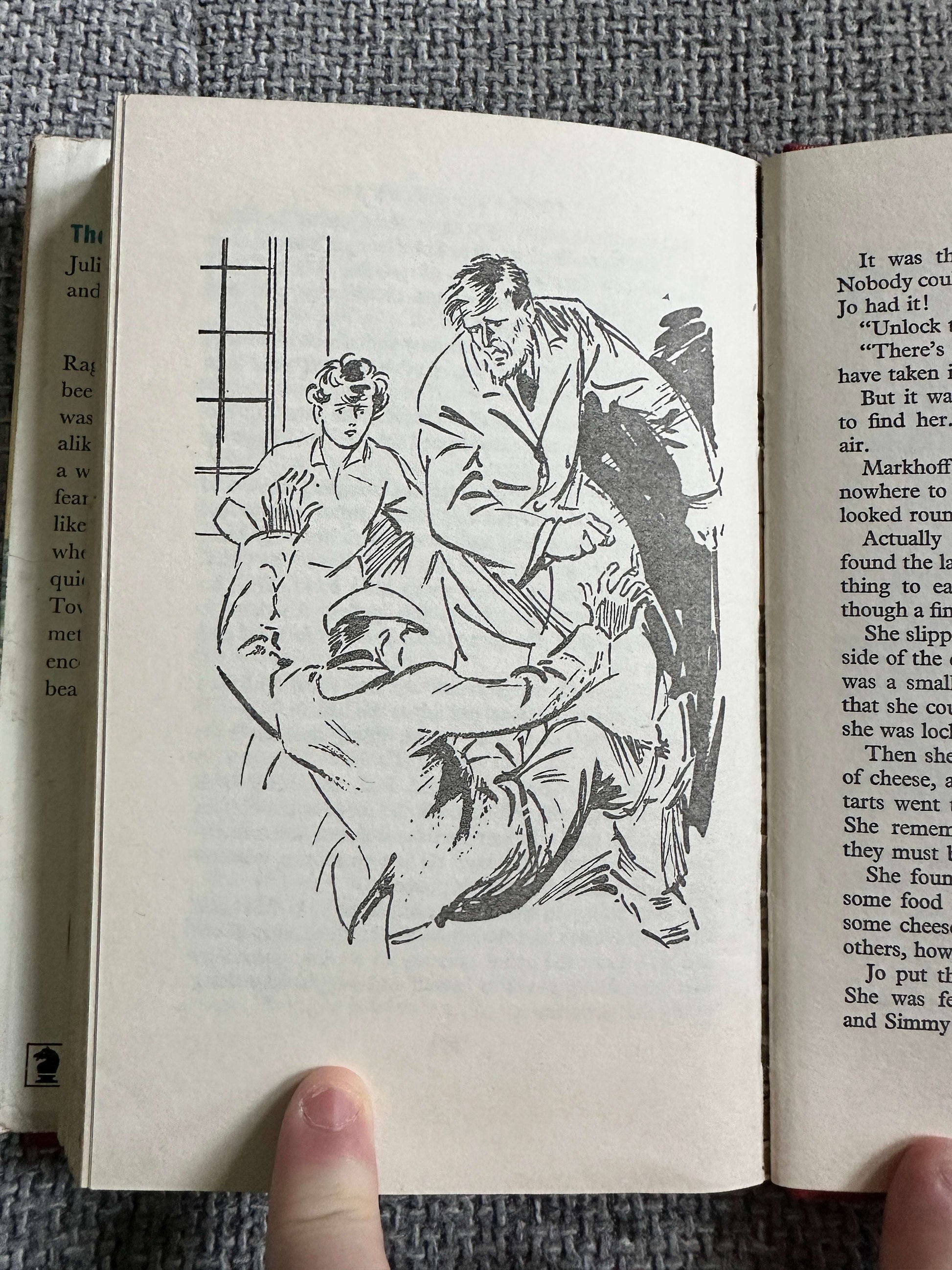 1968 Five Fall Into Adventure - Enid Blyton (Eileen Soper Illust) Brockhampton Press