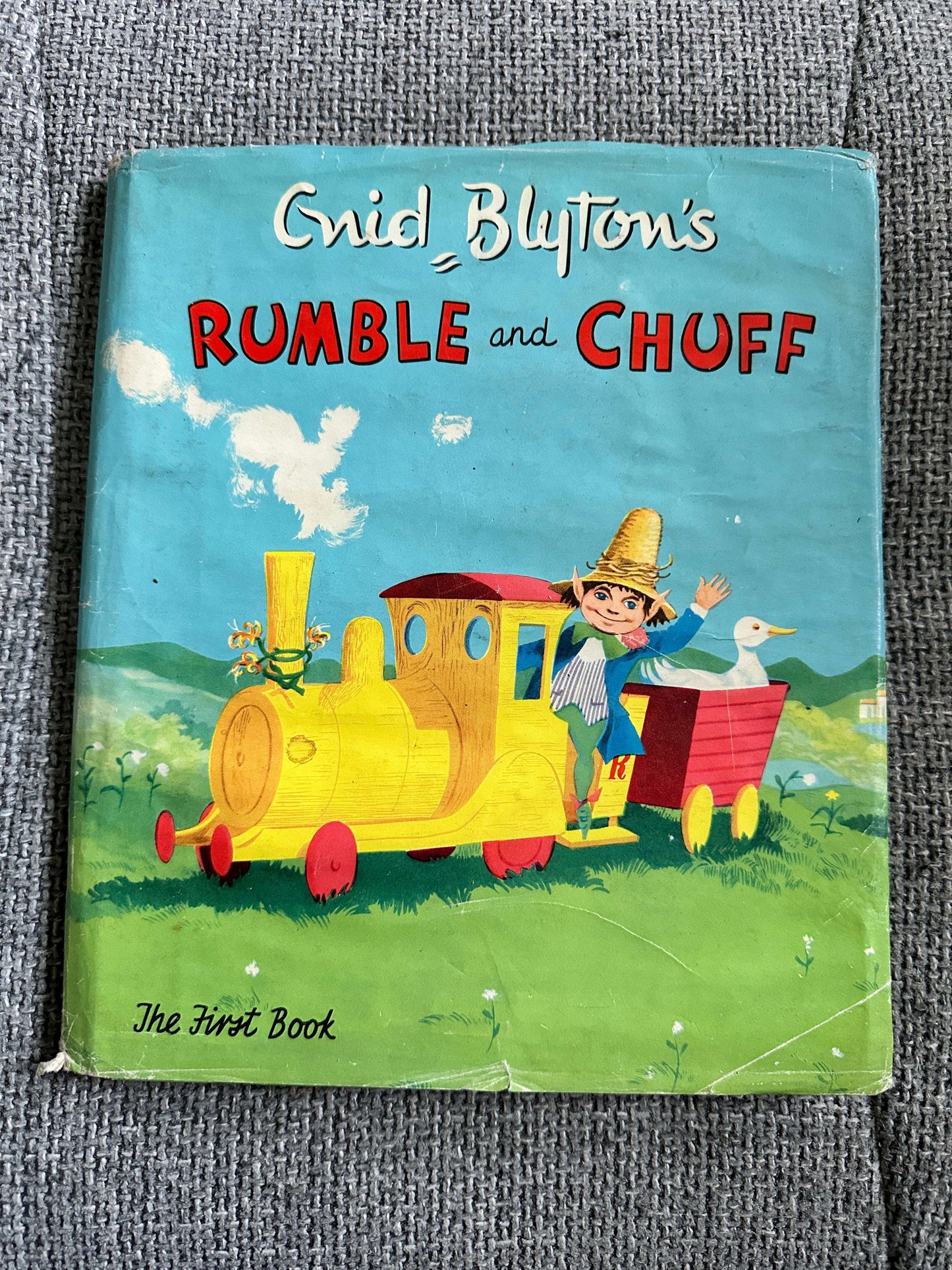 1958*1st* Rumble & Chuff (First Book) Enid Blyton (David Walsh Illust) Juvenile Productions Ltd