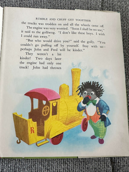 1958*1st* Rumble & Chuff (First Book) Enid Blyton (David Walsh Illust) Juvenile Productions Ltd