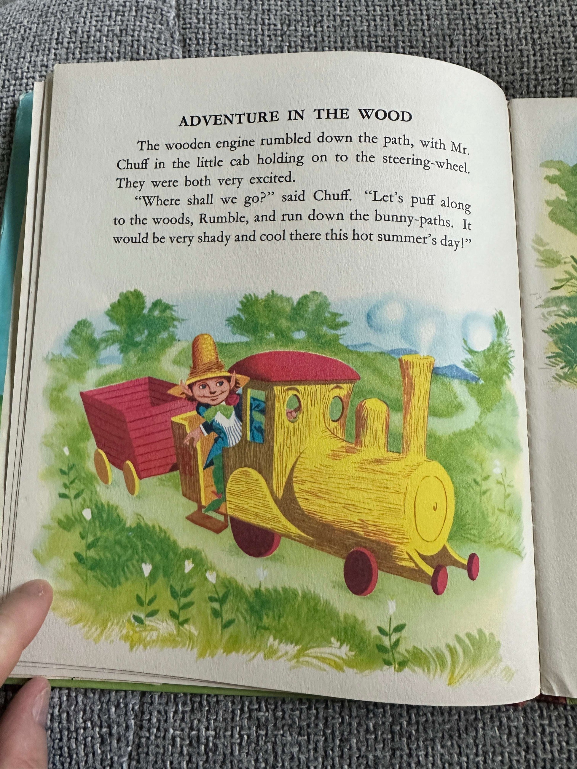 1958*1st* Rumble & Chuff (First Book) Enid Blyton (David Walsh Illust) Juvenile Productions Ltd