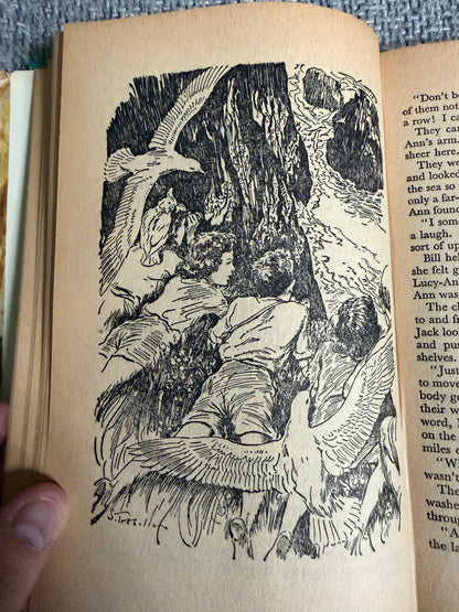 1948 The Sea Of Adventure - Enid Blyton (Stuart Tresillian illust) Thames - Honeyburn Books (UK)