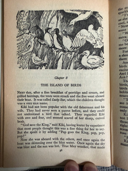 1948 The Sea Of Adventure - Enid Blyton (Stuart Tresillian illust) Thames - Honeyburn Books (UK)