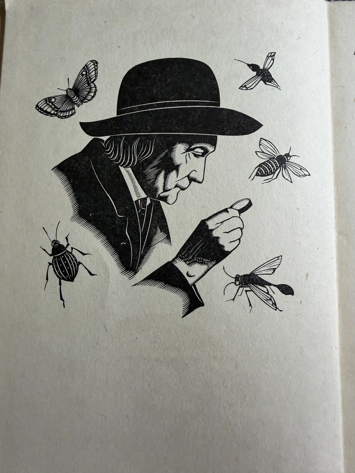 1946 The Insect Man (Jean Henri Fabre) Eleanor Doorly (Robert Gibbings woodcuts) William Heinemann Ltd. - Honeyburn Books (UK)