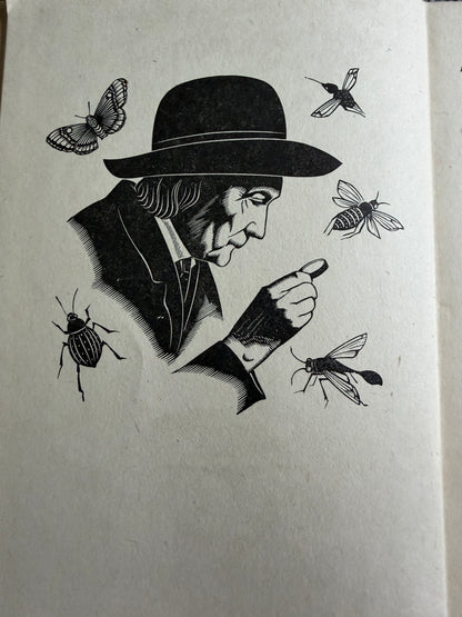 1946 The Insect Man (Jean Henri Fabre) Eleanor Doorly (Robert Gibbings woodcuts) William Heinemann Ltd. - Honeyburn Books (UK)