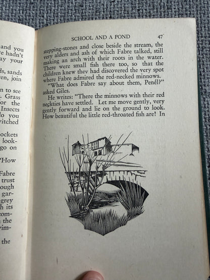 1946 The Insect Man (Jean Henri Fabre) Eleanor Doorly (Robert Gibbings woodcuts) William Heinemann Ltd. - Honeyburn Books (UK)