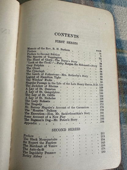 1905 The Ingoldsby Legends(Mith or Marvels) Thomas Ingoldsby(Cruikshank, Leech & Others Illust) Henry Frowde Publisher