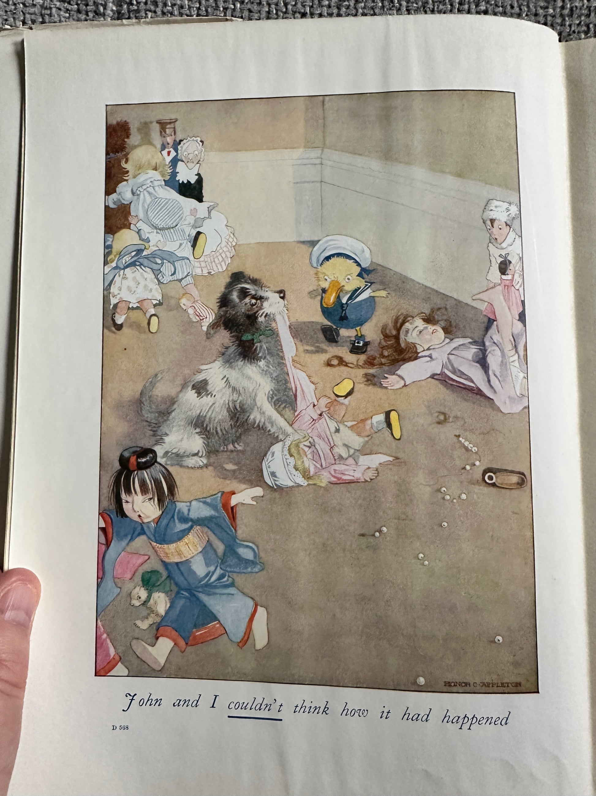 1930’s Josephine’s Birthday - Mrs. H. C. Craddock (Honor C. Appleton Illust) Blackie & Son Ltd - Honeyburn Books (UK)