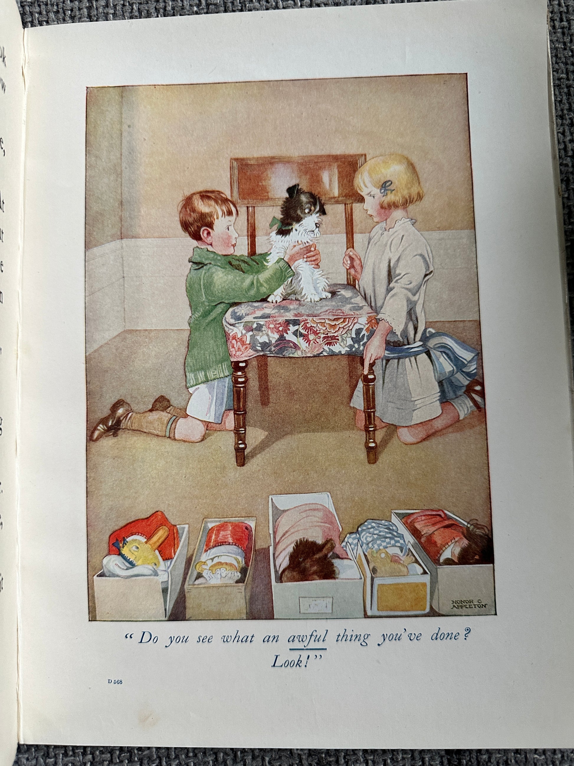 1930’s Josephine’s Birthday - Mrs. H. C. Craddock (Honor C. Appleton Illust) Blackie & Son Ltd - Honeyburn Books (UK)