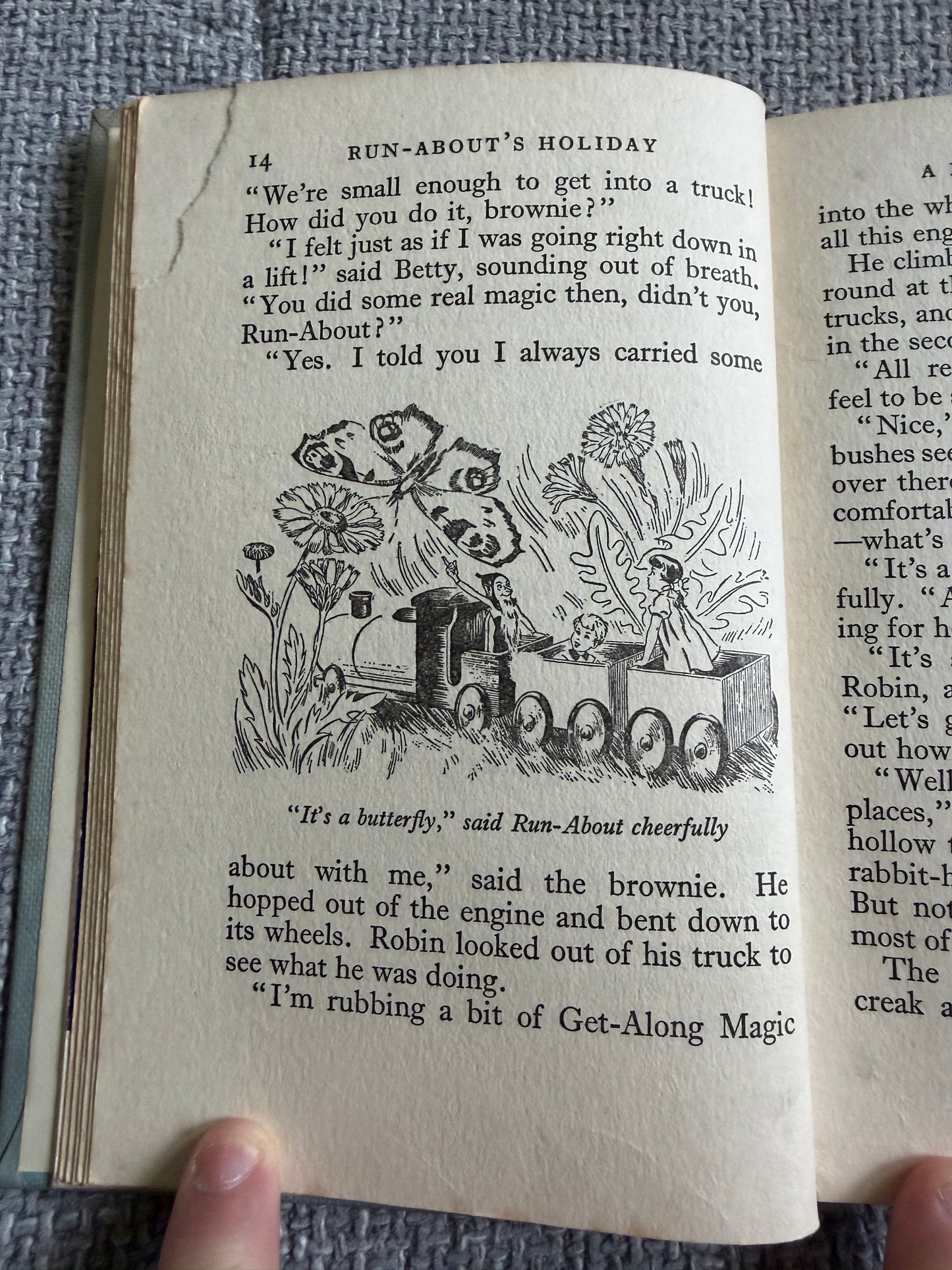 1956 Run-About’s Holiday - Enid Blyton (Lilian Chivers illust) Lutterworth Press - Honeyburn Books (UK)