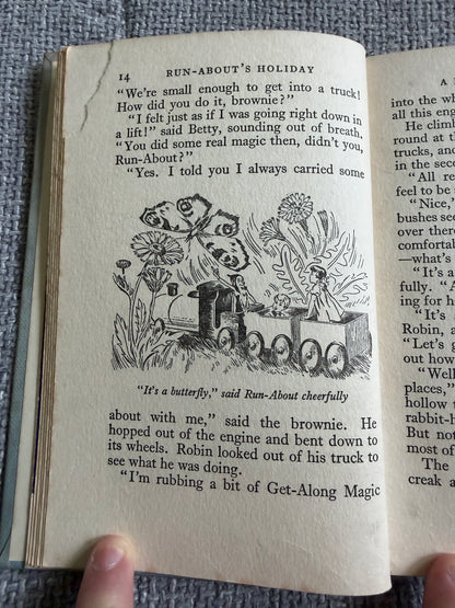 1956 Run-About’s Holiday - Enid Blyton (Lilian Chivers illust) Lutterworth Press - Honeyburn Books (UK)