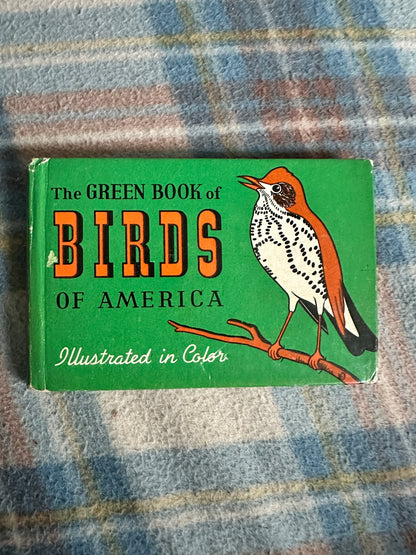 1954 The Green Book Of Birds Of America - Frank G. Ashbrook(Paul Moller illustration)Whitman Publishing