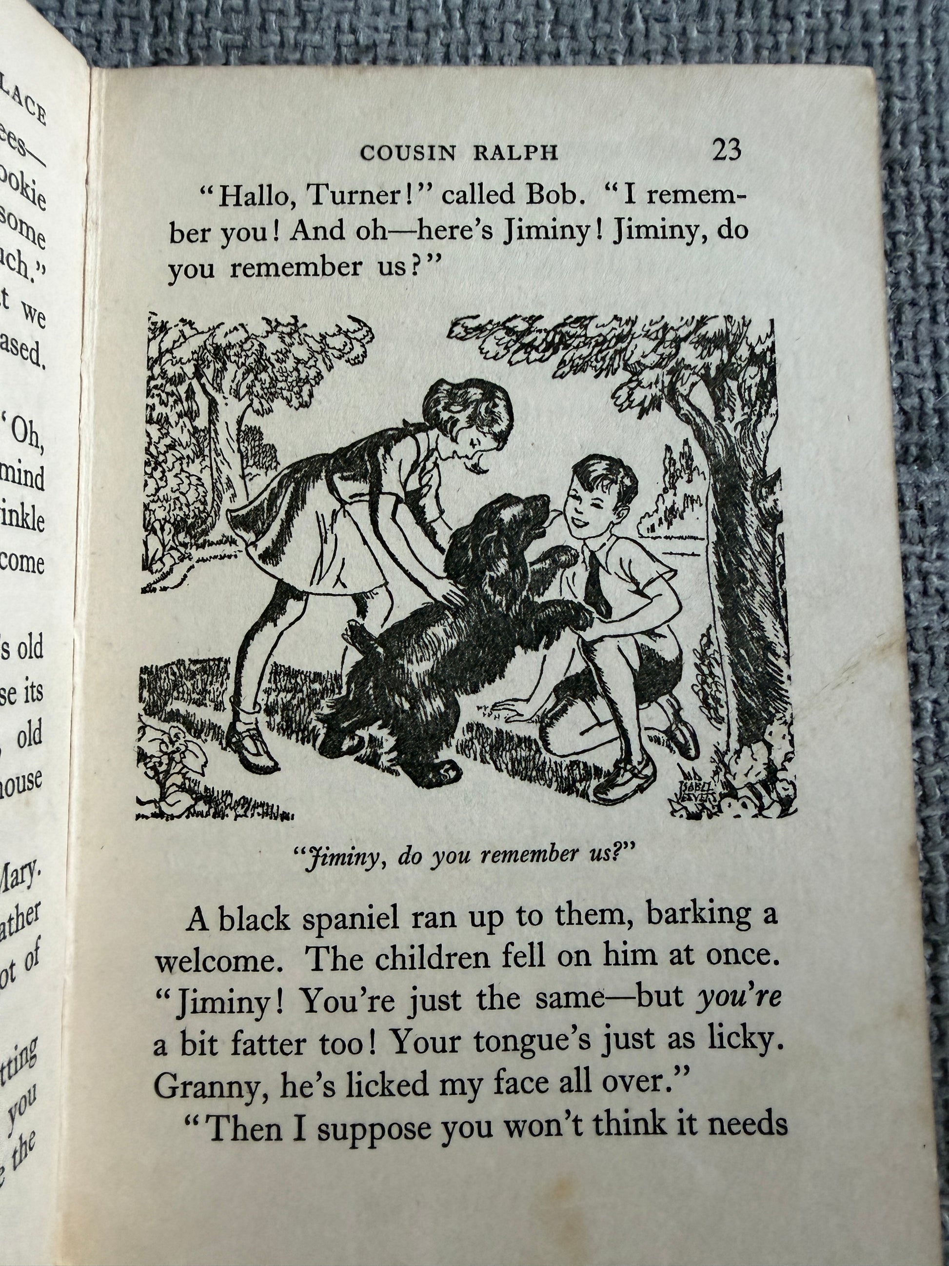 1954*1st* The Adventure Of The Secret Necklace - Enid Blyton (Isabel Veevers illust) Lutterworth Press - Honeyburn Books (UK)