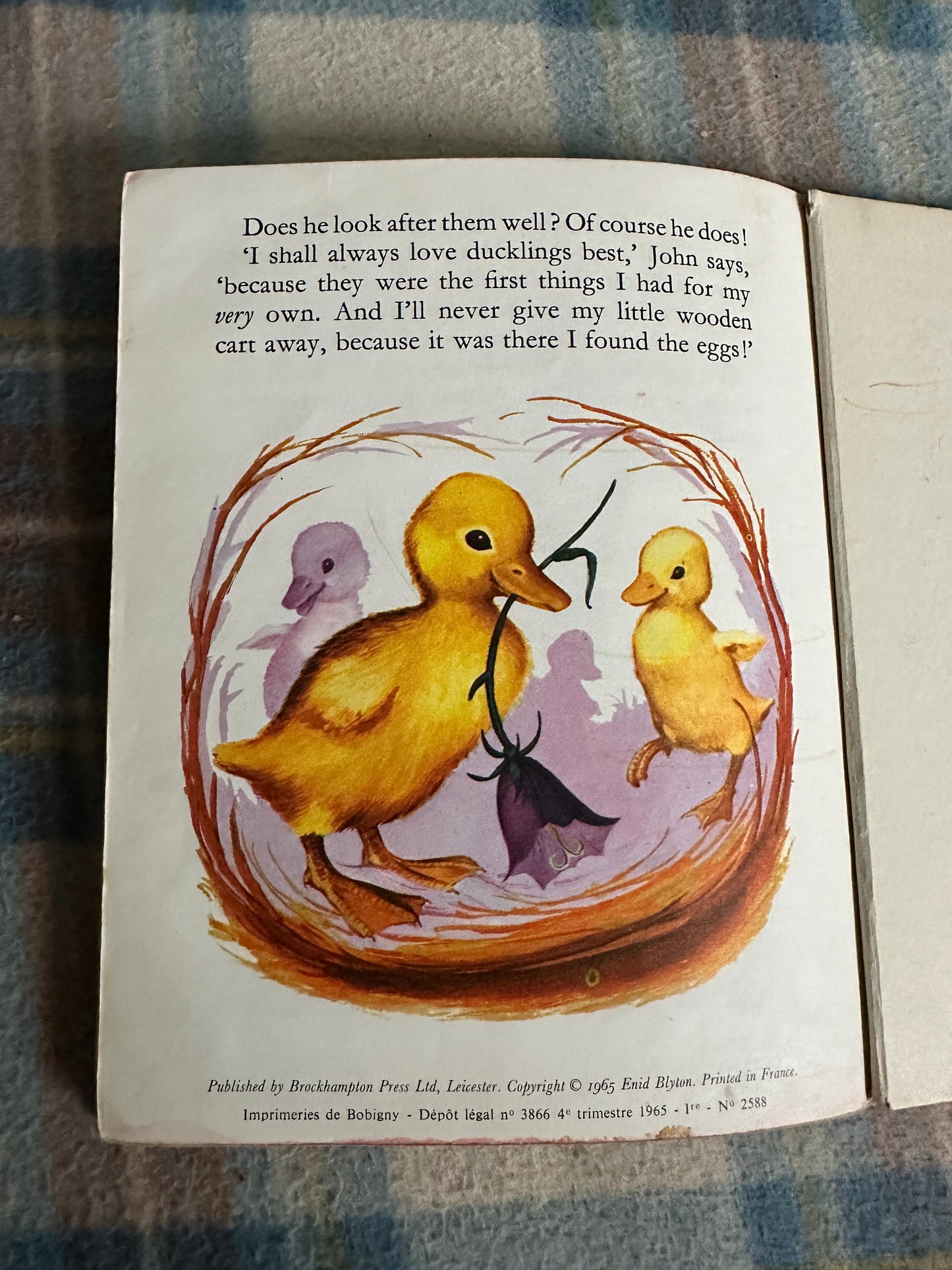 1965 How John Got His Ducklings - Enid Blyton (Brockhampton Press)