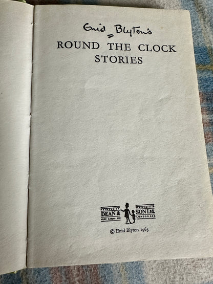 1963 Round The Clock Stories - Enid Blyton(Dean & Son Ltd)