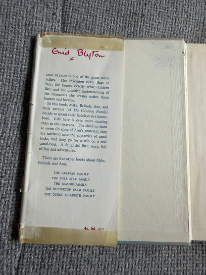 1953 The Saucy Jane Family - Enid Blyton (Ruth Gervis illust) Lutterworth Press - Honeyburn Books (UK)