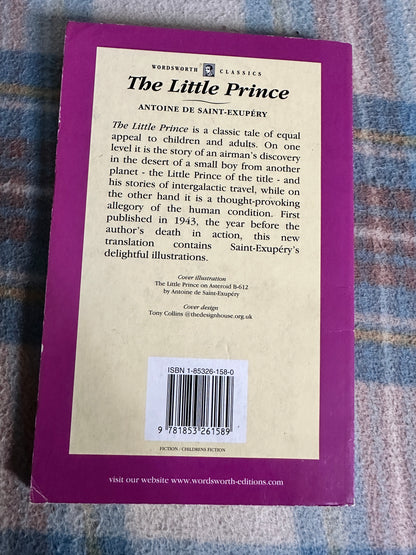 1995 The Little Prince - Antoine De Saint-Exupėry(Translated Irene Testot-Ferry) Wordsworth Classics