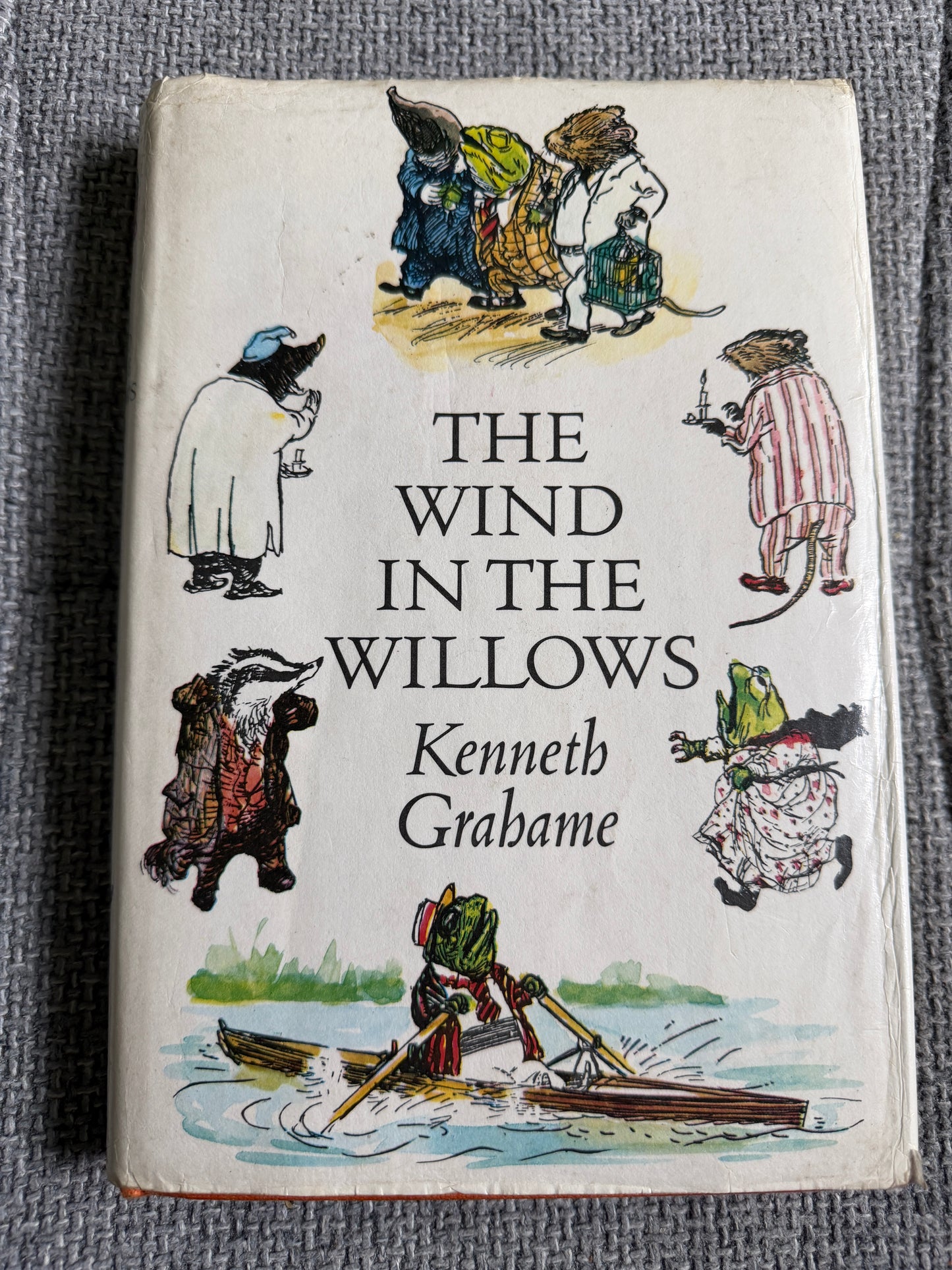 1978 The Wind In The Willows - Kenneth Grahame (Ernest H. Shepard illust) Book Club - Honeyburn Books (UK)
