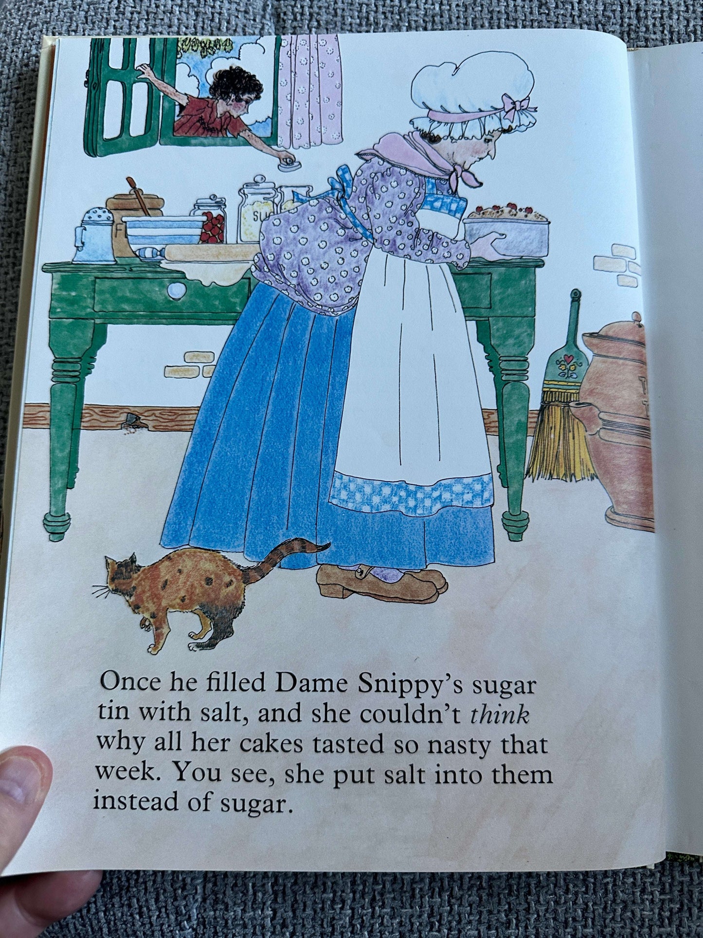 1974 Snicker The Brownie - Enid Blyton (Andree Cherille Mayhew Illust) Hodder Causton Ltd Publisher