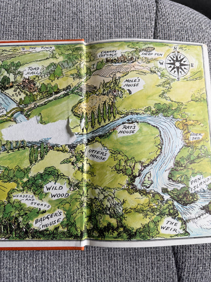1978 The Wind In The Willows - Kenneth Grahame (Ernest H. Shepard illust) Book Club - Honeyburn Books (UK)