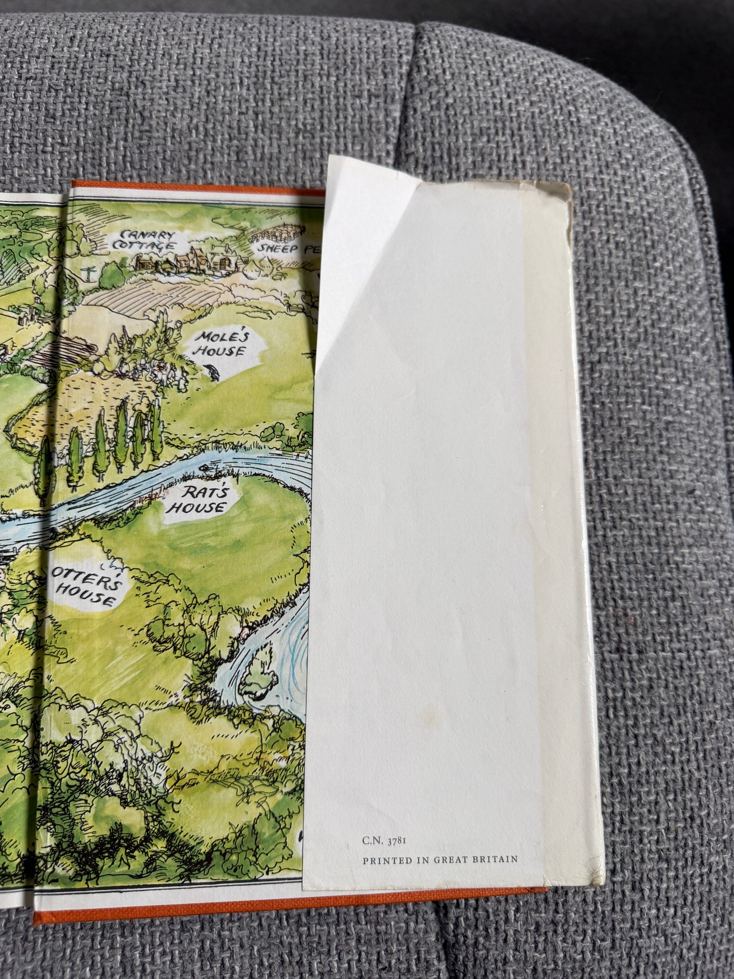 1978 The Wind In The Willows - Kenneth Grahame (Ernest H. Shepard illust) Book Club - Honeyburn Books (UK)